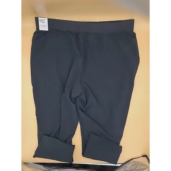 Nike Women's Standard Fit Mid Rise 7/8 Training Pants Plus Size 2X, Black NWT - Picture 5 of 5